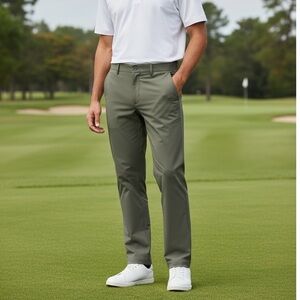 🌻NEW w/tags Penguin Sport Olive Green Golf Pants Men's Size 36X30